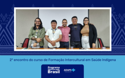 Indígenas relatam suas vivências no curso de Formação em Saúde Indígena