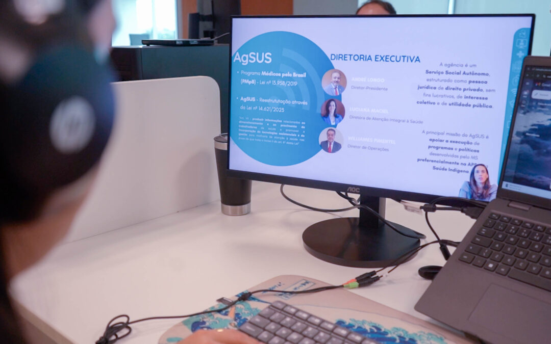 AgSUS oferta curso em Saúde Digital para profissionais do Programa Mais Médicos