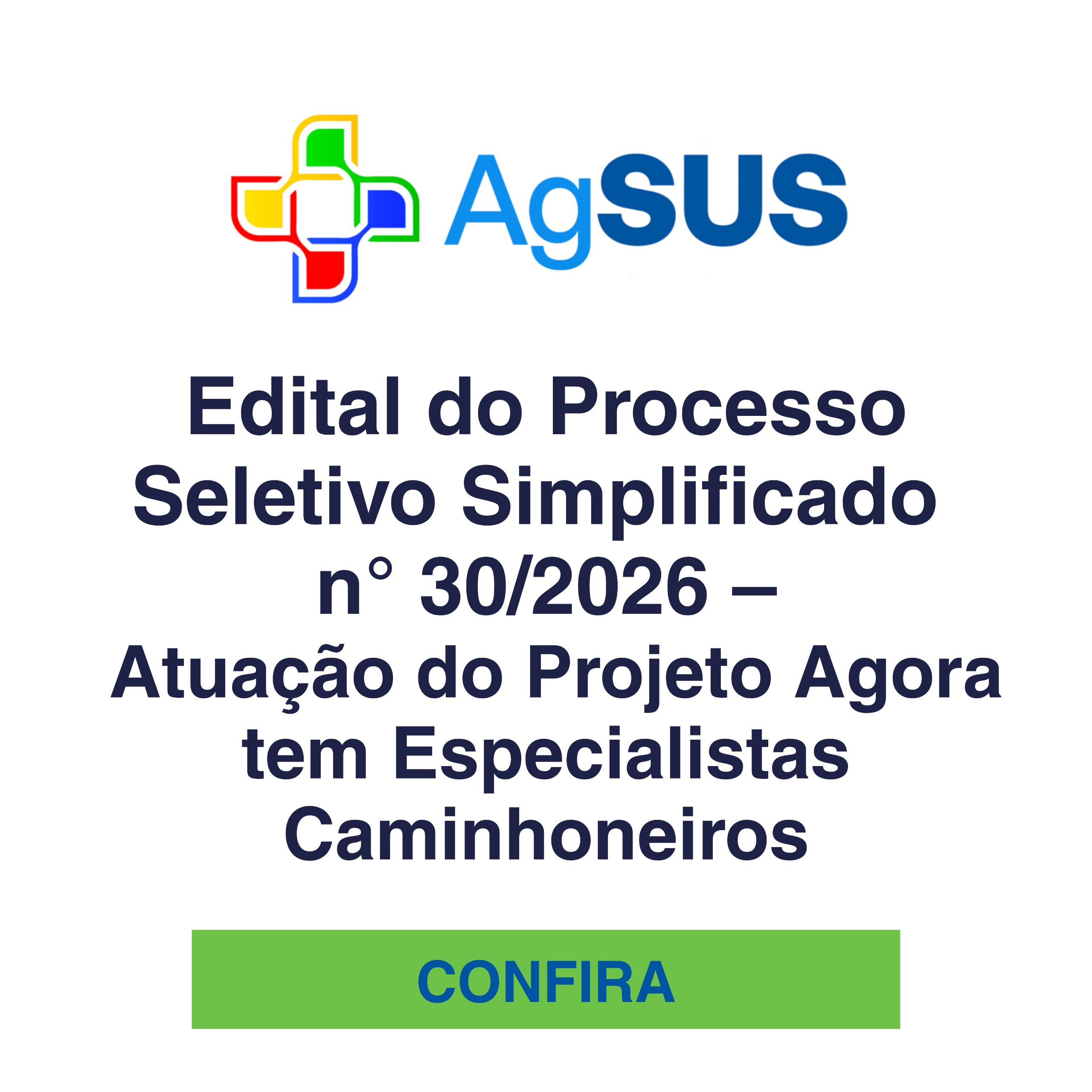 Atuação no Projeto Agora Tem Especialistas Caminhoneiros